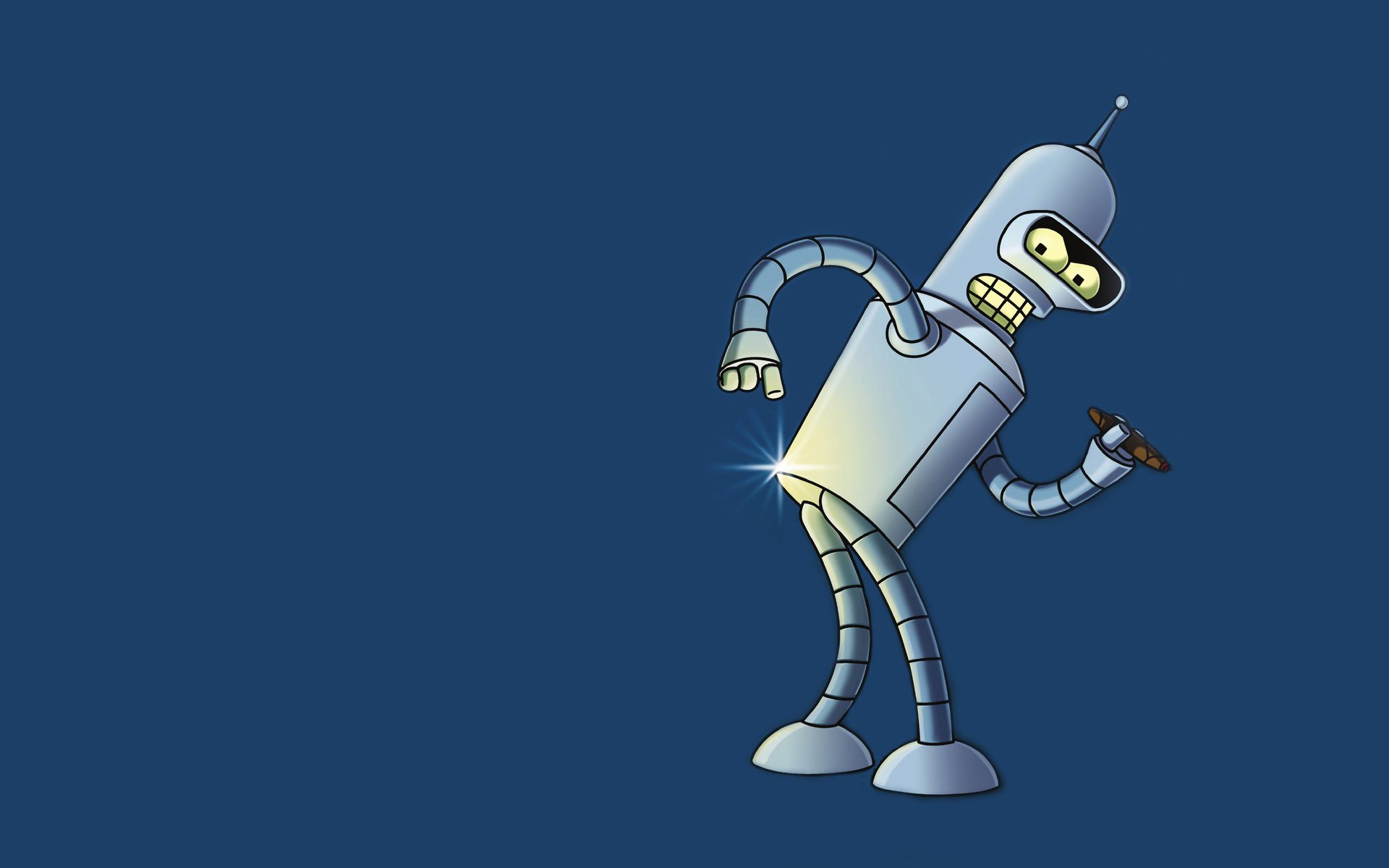futurama bender bender biegen rodriguez roboter blau