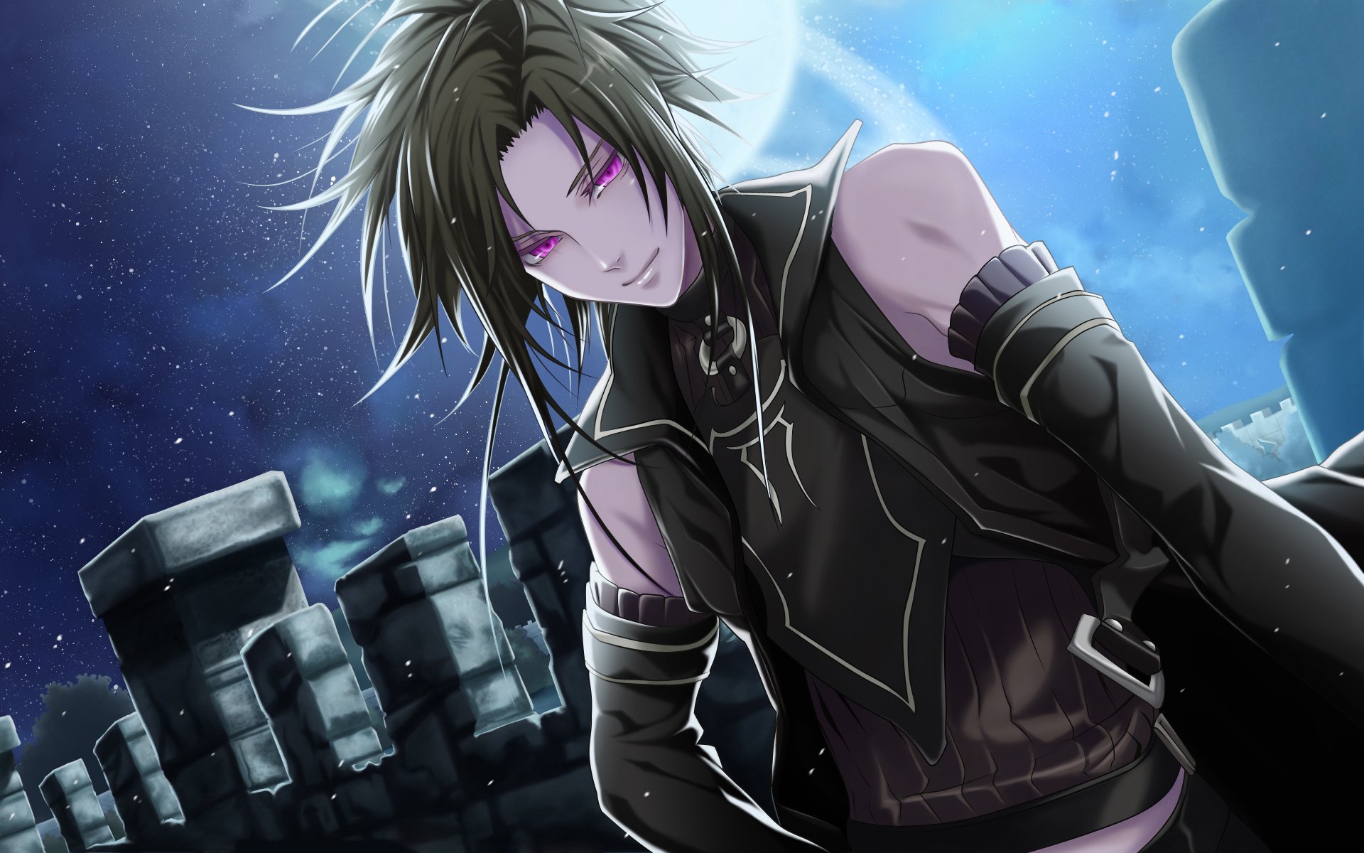 stab des fortune alvaro garay freund lächeln nacht mond sterne