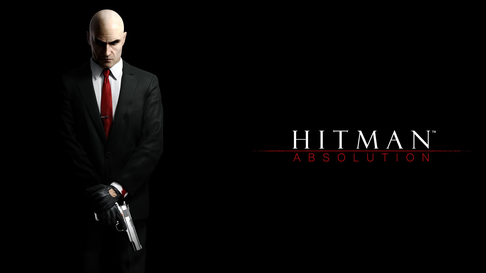 hitman absolution schwarz waffe agent 47 emblem logo logo titel inschrift