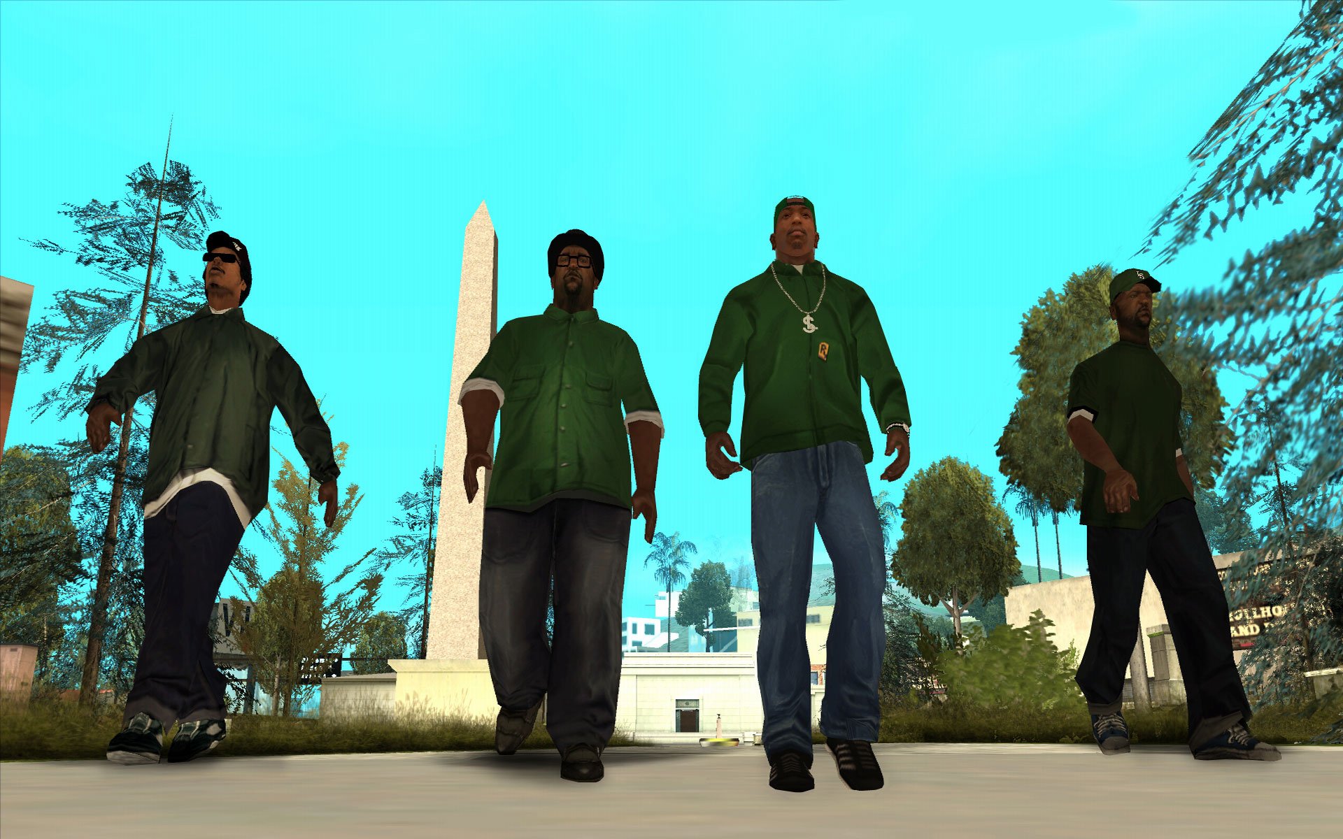 grand theft auto san andreas san andreas carl johnson cj melvin harris big smoak sean johnson lance wilson ryder