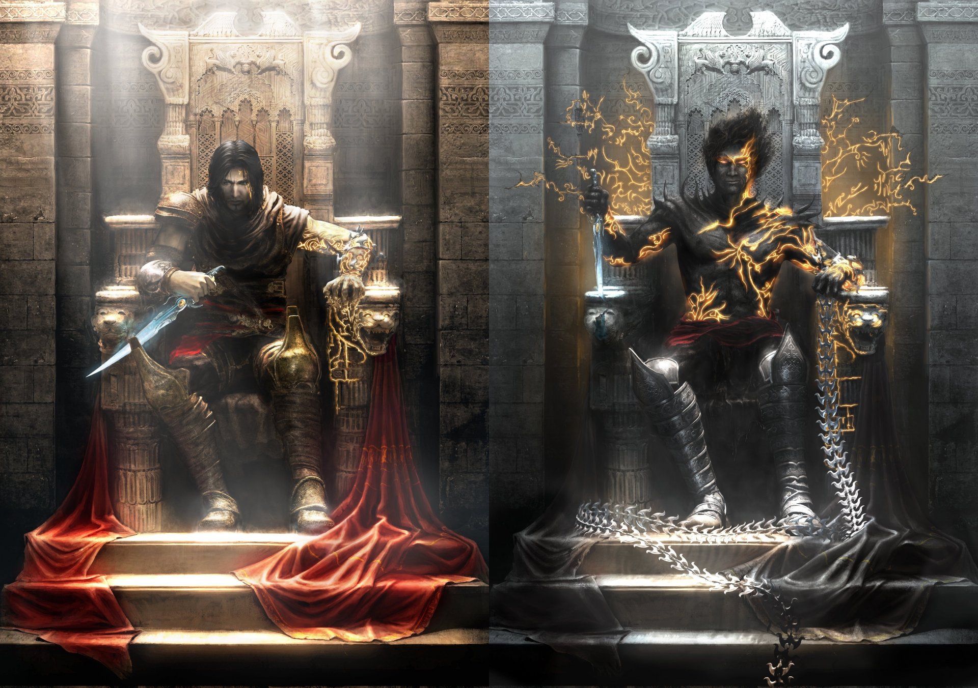 prince of persia zwei throne dark prince wallpaper spiele spiele