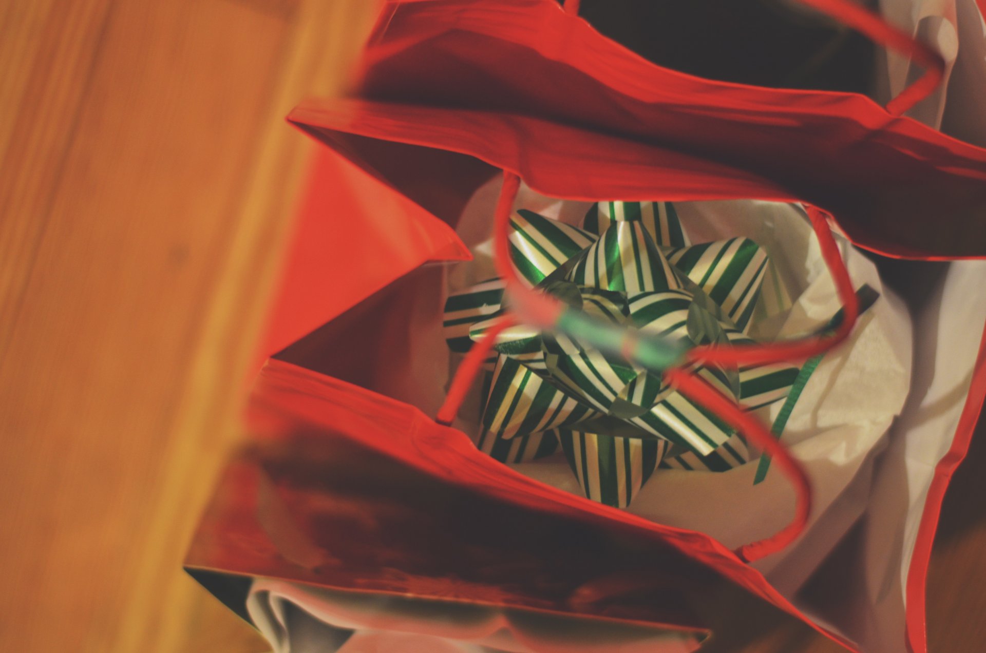 geschenk paket bogen bogen