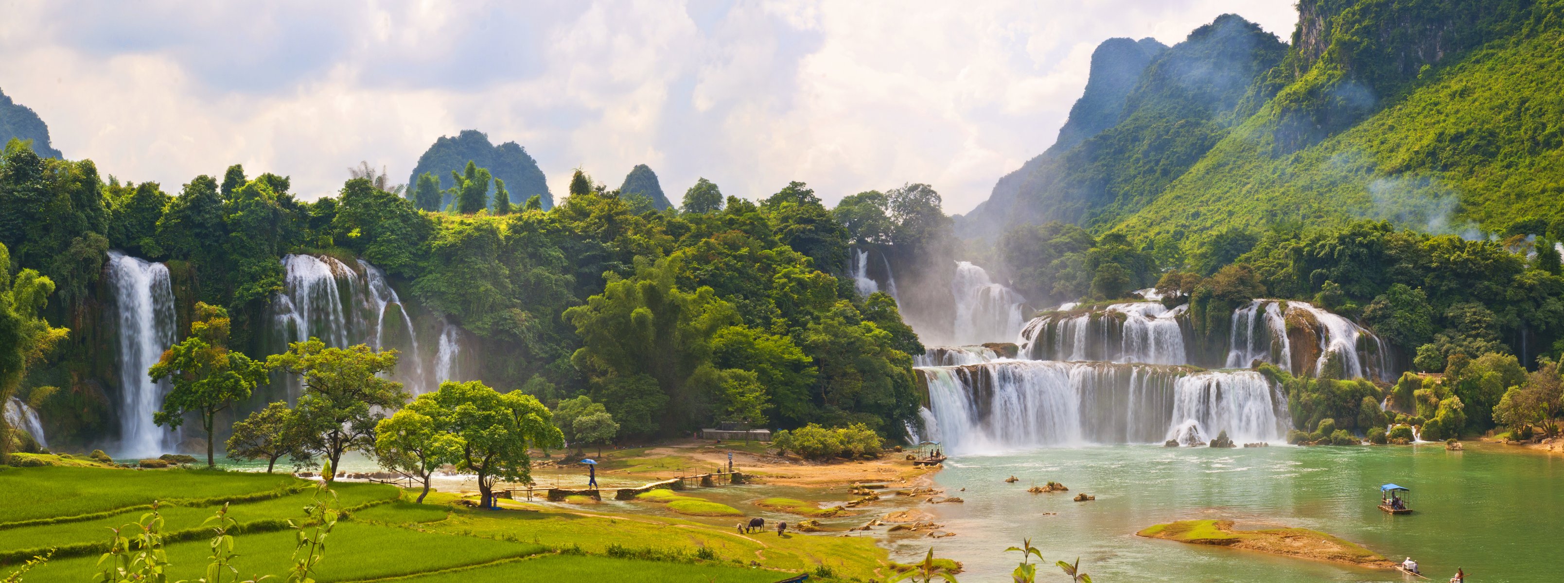 pan gioc wasserfall vietnam lao cai aaizage wasserfälle mann